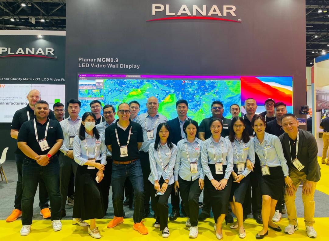 InfoComm Asia | 米兰官方网Planar全球首发第四代Micro LED智能一体机